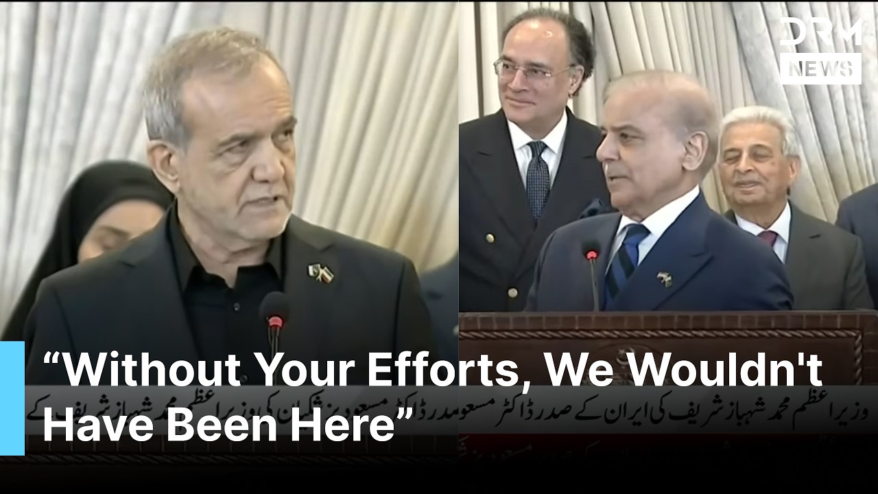 Iranian President Pezeshkian Asked if He is Satisfied With Pakistan's Mediation Role | AC1G