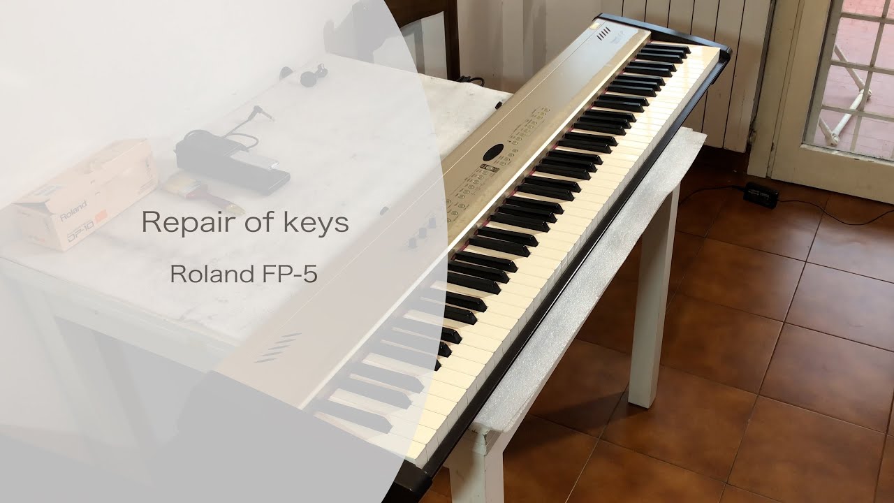 Ремонт цифрового пианино Roland FP-5