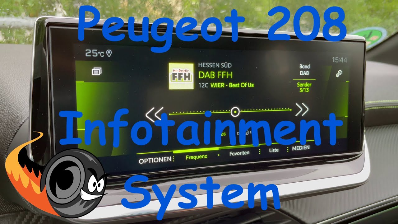 Peugeot 208 Infotainment System / Cockpit 2021 Deutsch