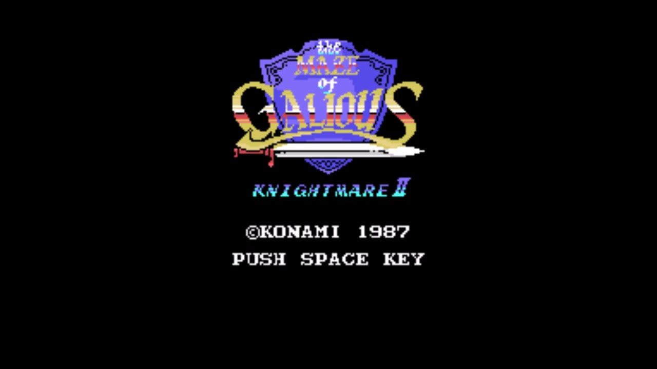 The Maze of Galious (MSX) - full ost