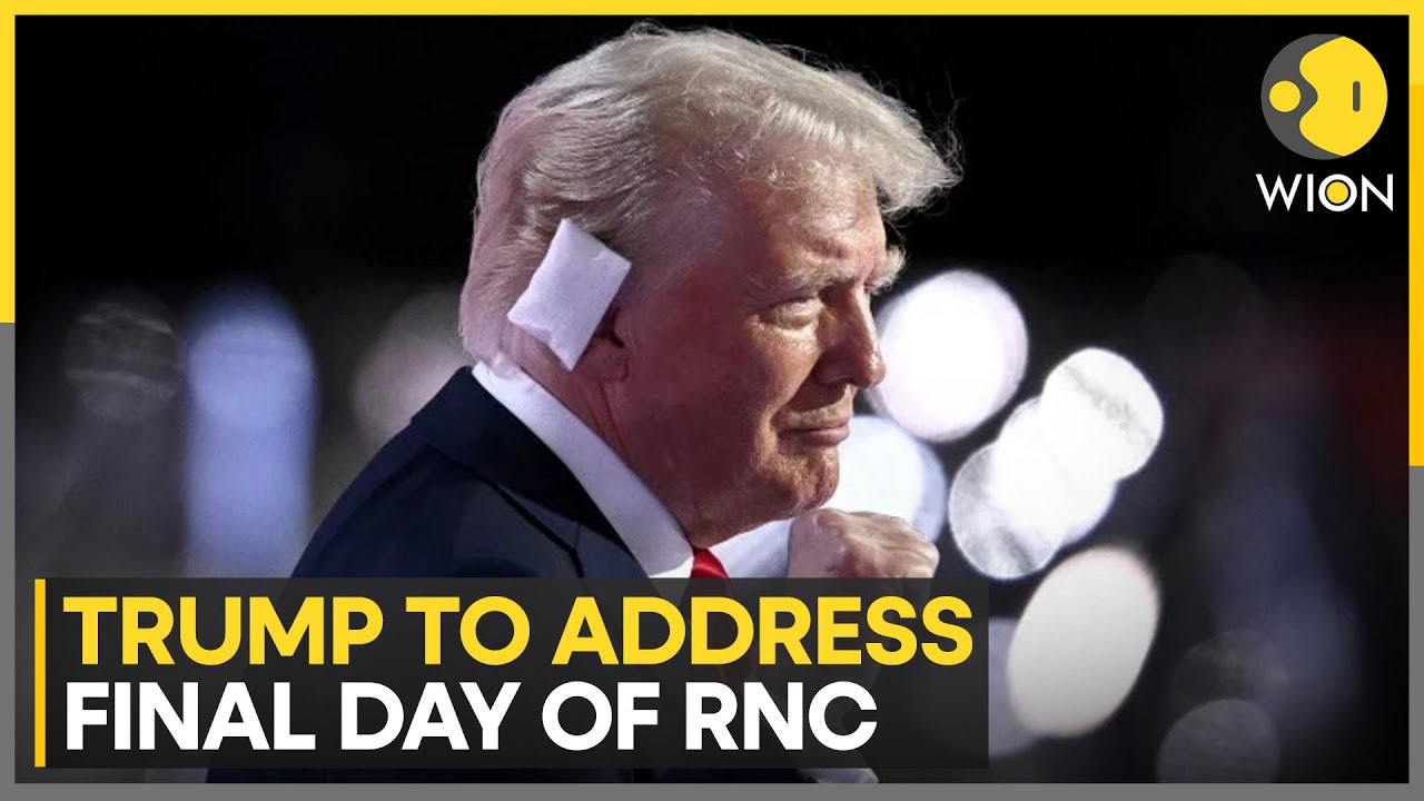 US Elections | RNC 2024: Trump to address Republicans on day 4 calling for unity | WION