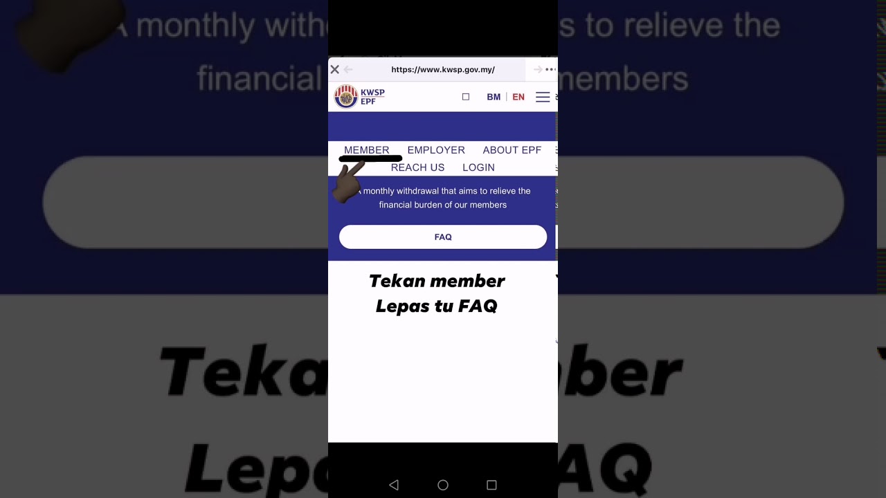Cara paling mudah daftar i-akaun epf online