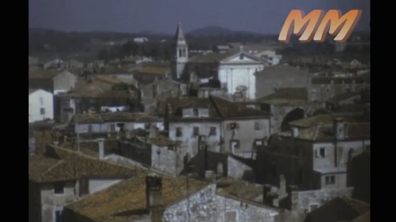Poreč & Zelena resort area, Croatia 1976ish old cine film 357