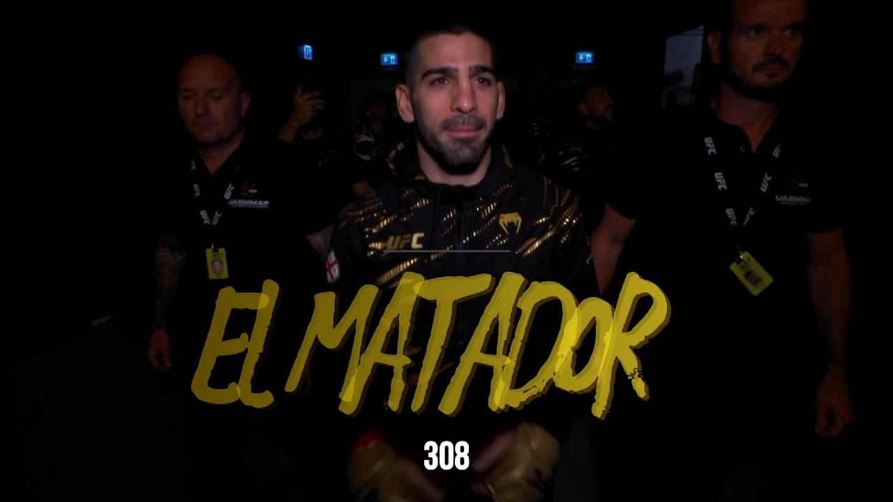 El Matador UFC walk out  🌹