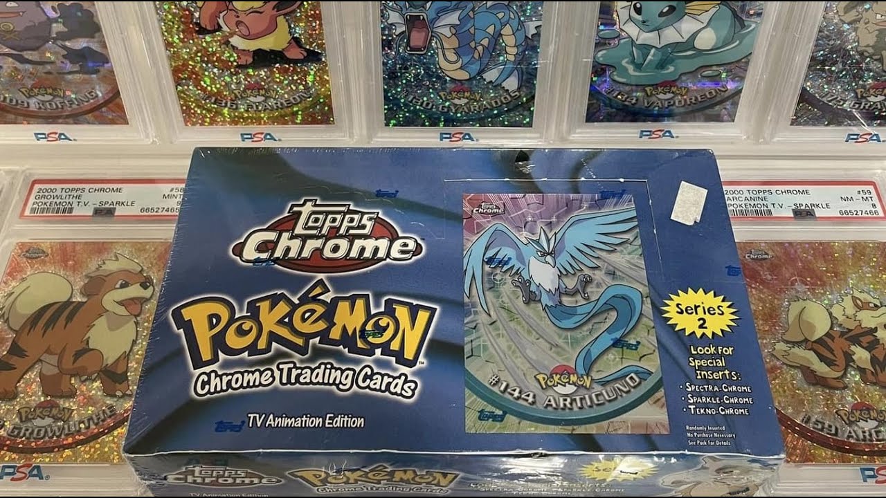 Pokémon Topps Chrome Series 2 - $25,000 Booster Box Break! PokeRev Won't Even Open This Box!