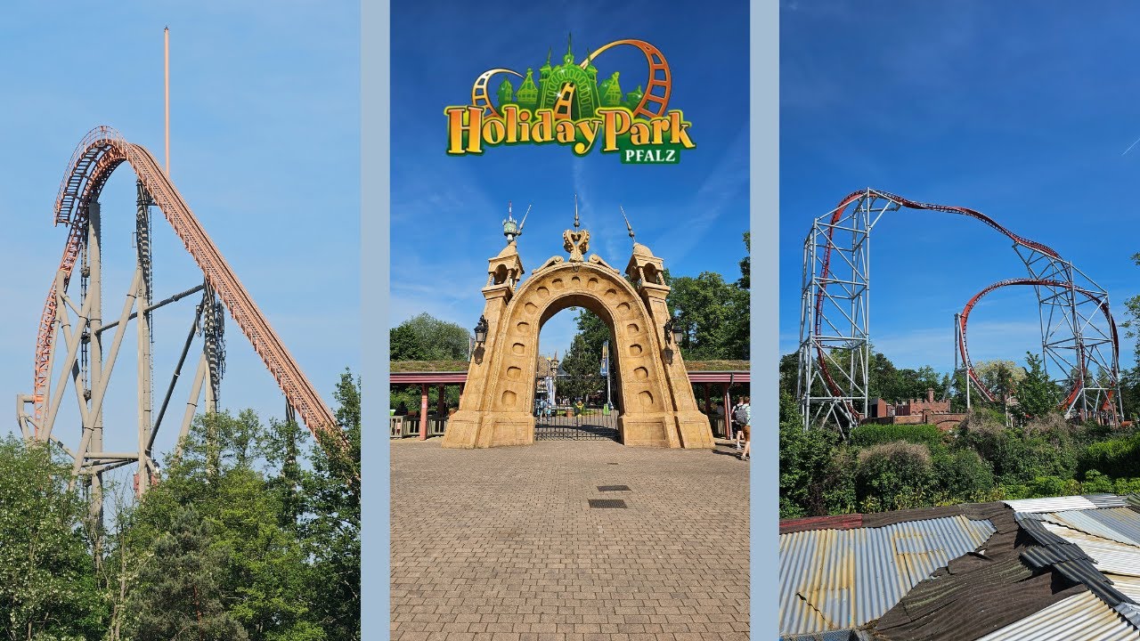 🎢Découverte d'HOLIDAY PARK et le monstre EXPEDITION GEFORCE🔩! - FR