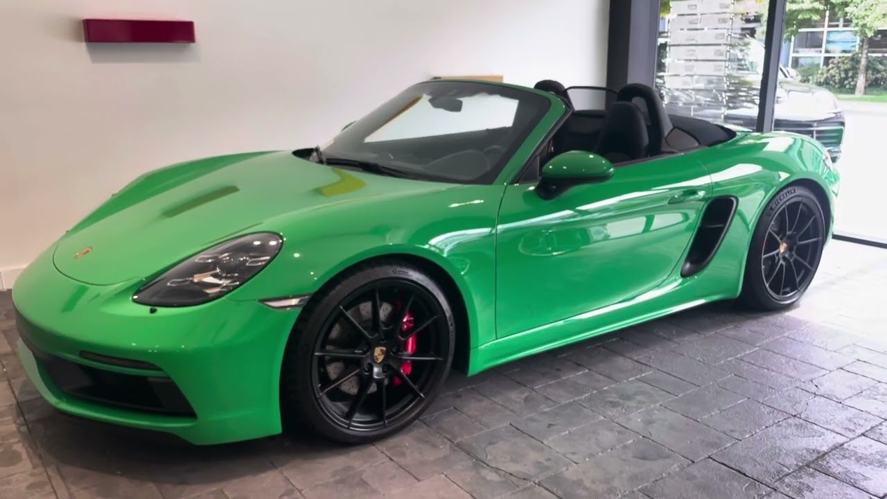 Продается Porsche 718 Boxster GTS 4.0L 2021 года выпуска, 6-ступенчатая механическая коробка пере...