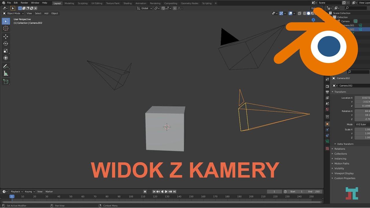 Blender - Widok z kamery