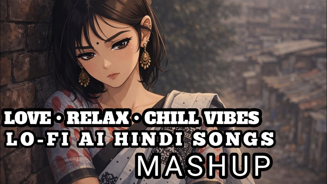 Hindi Chill LoFi Music 🎶💖 | Relaxing AI Songs Mix 🎧