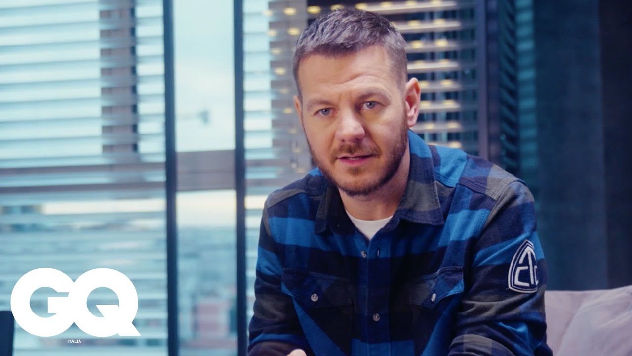 Alessandro Cattelan si prepara per il 'Men of the Year' alla AP House di Audemars Piguet a Milano