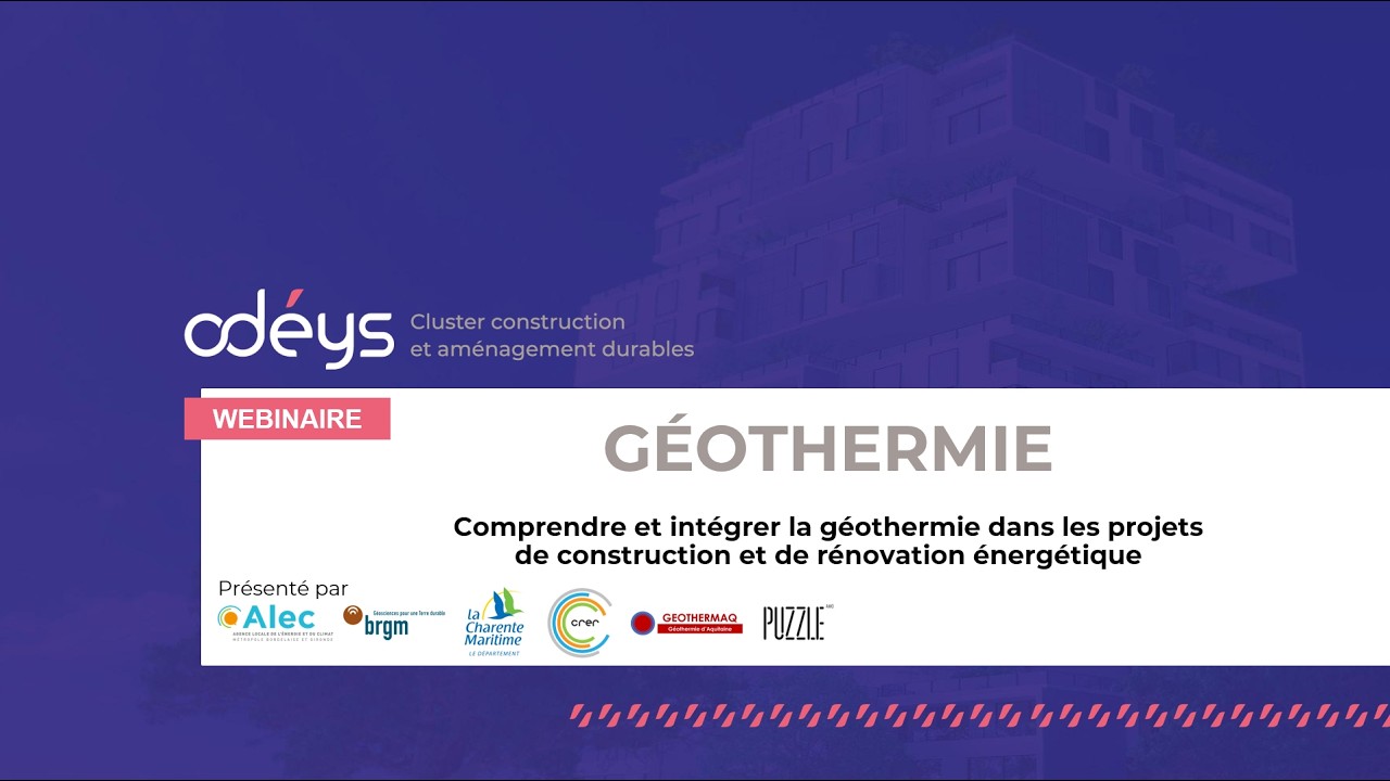 [WEBINAIRE REPLAY] GÉOTHERMIE - 23 février 2026