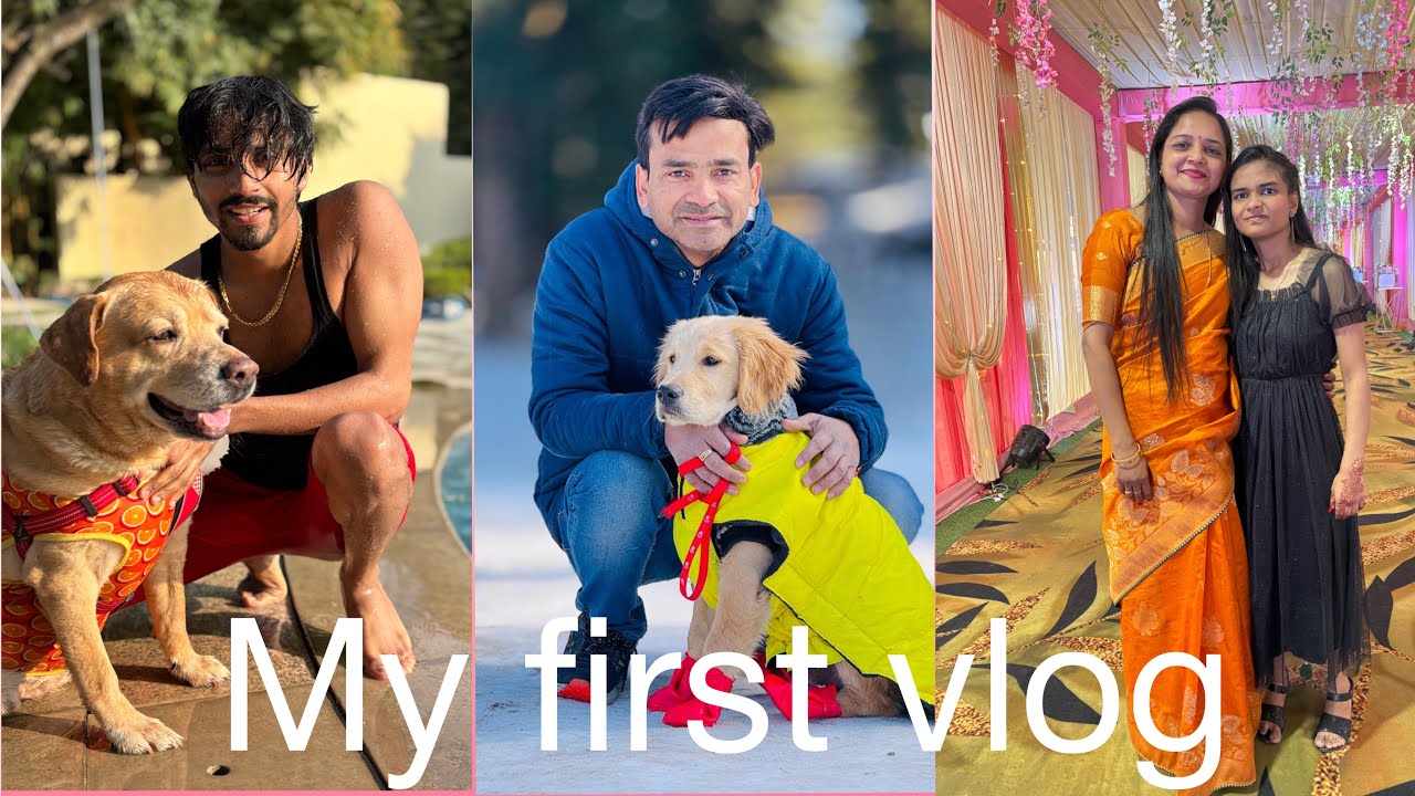 My first vlog | Himanshu & parul/vlog-1
