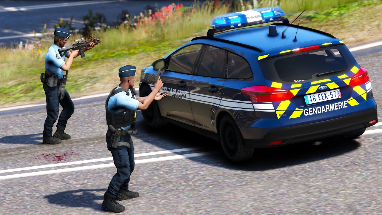 [GTA 5] GROSSE FUSILLADE ENTRE LA GENDARMERIE ET UN FORCENÉ👮 | LSPDFR #1364