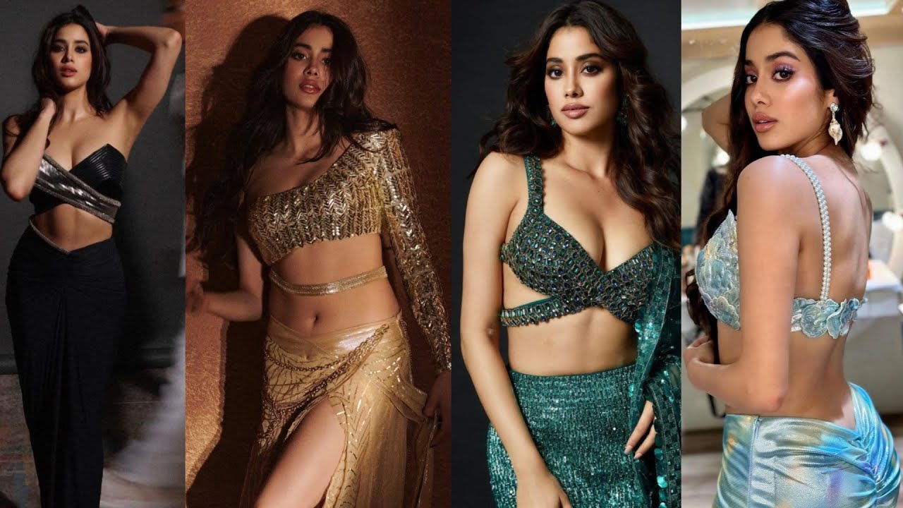 Janhvi Kapoor's Mesmerizing Lehenga Photoshoot Part 5 | Janhvi Kapoor Sizzles in Traditional Lehenga