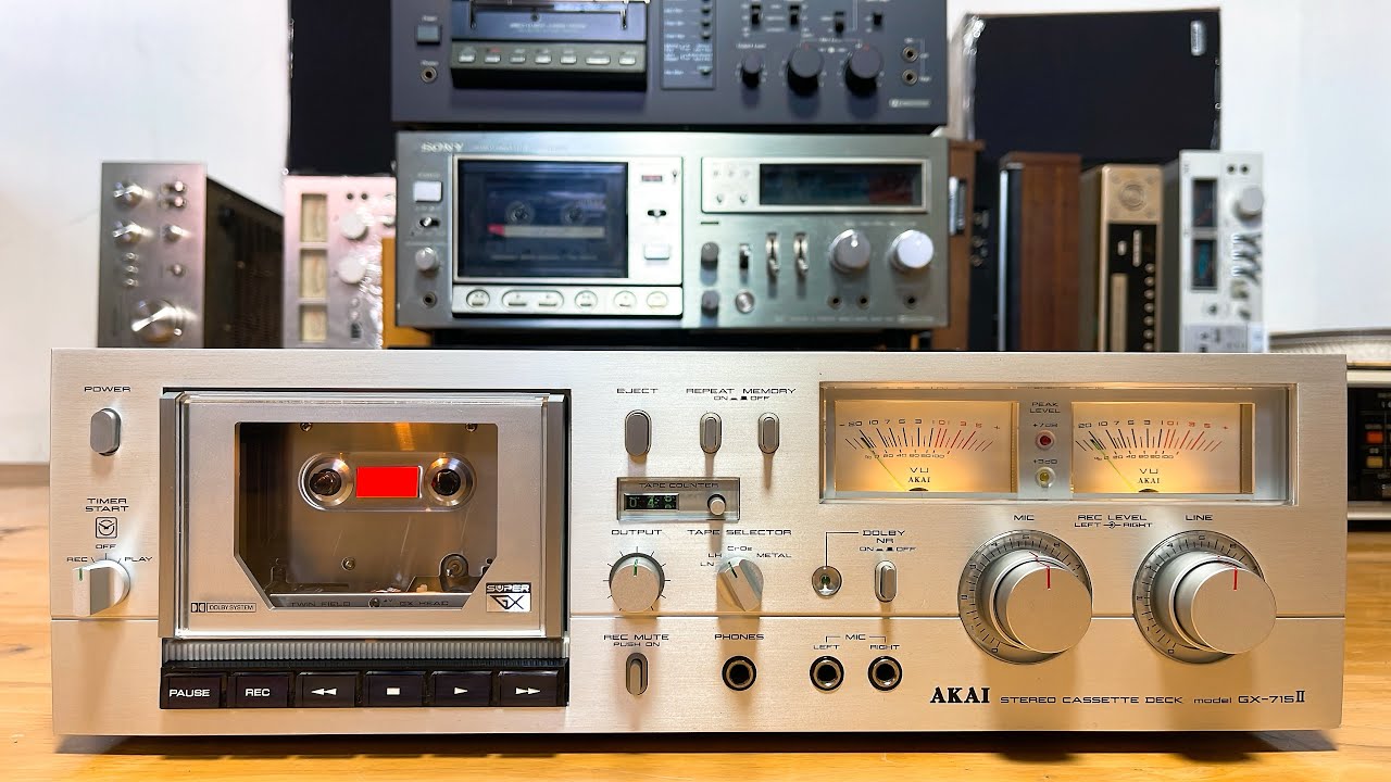 ✈️ Cassette deck AKAI GX-715II🌾: 6.500.000 ☎️/ Zalo: 0933488038🏠Đ/c: Hocmon - HCM