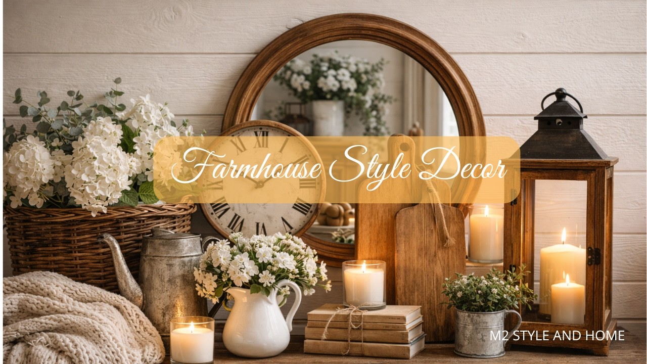 FARMHOUSE STYLE AND HOME - by M2 STYLE AND HOME