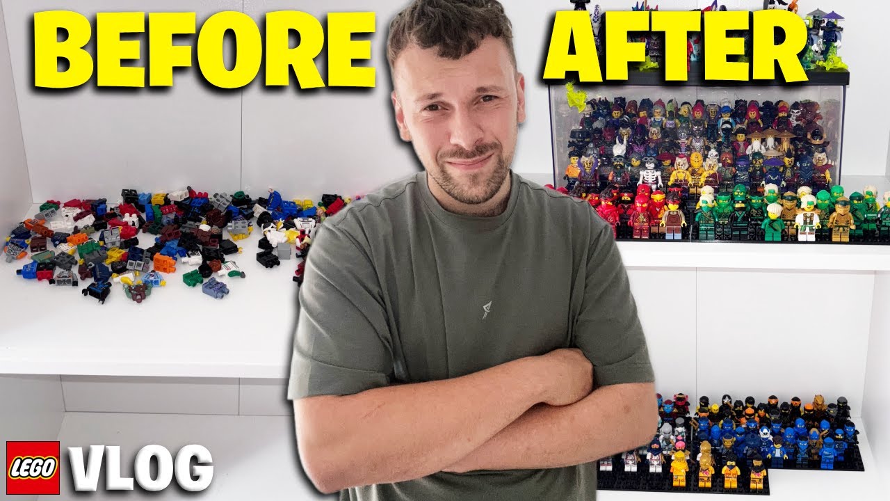 My Entire LEGO Ninjago Minifigure Collection… Finally Sorted!