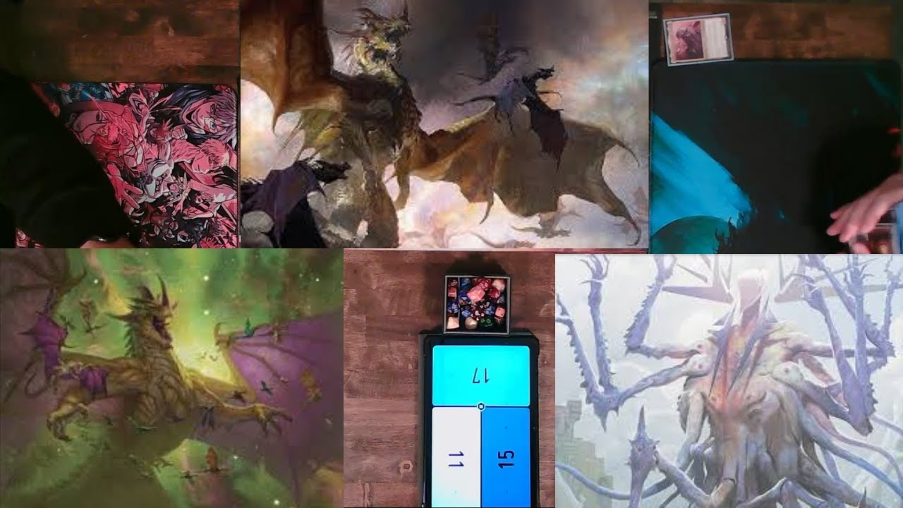 Dragon Tag Team VS Eldrazi MTG Commander