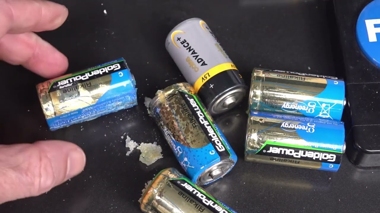 Alkaline Battery Leakage AGAIN