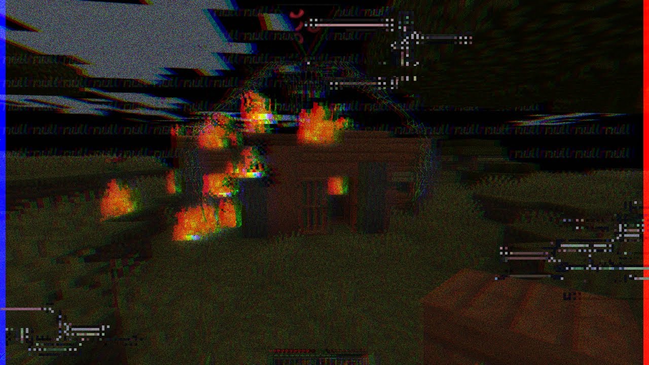 I play the scariest rated horror mod in Minecraft (broken script)