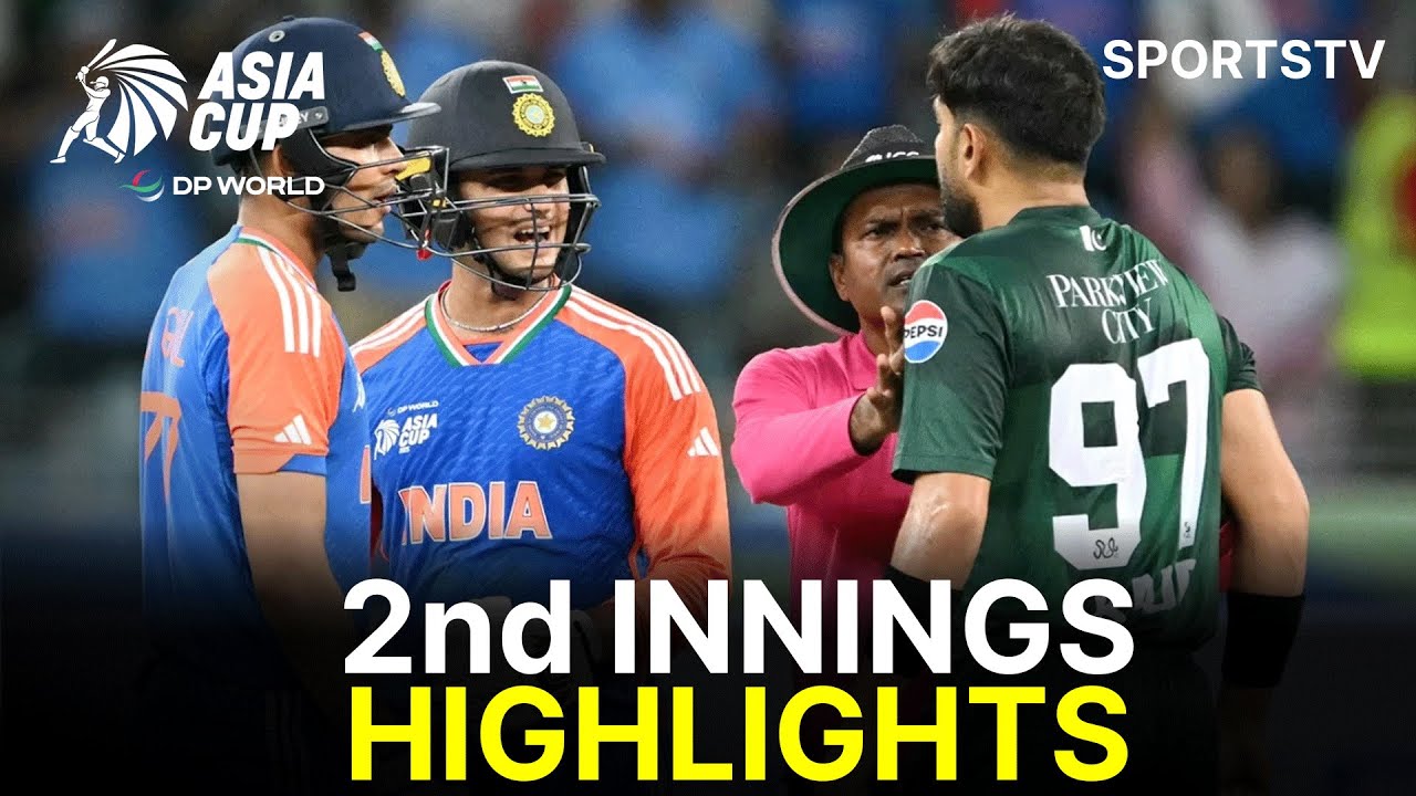 2nd Innings Highlights | India vs Pakistan | Super 4 | Match 14 | DP World Asia Cup 2025 | ZF1U