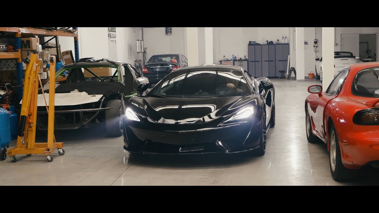 McLaren 570GT ONYX BLACK Detailing And Drive | JVKUB Media
