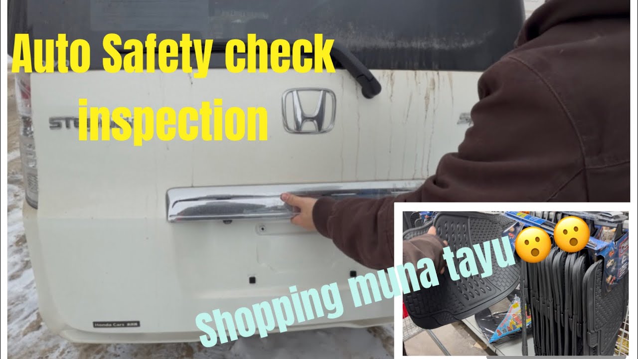 Vehicle passed the safety check inspection #saskatoonSK #stepwagon #🇨🇦vlog #friendlystaff 