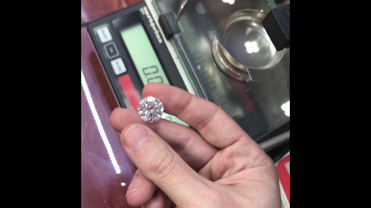 11 carat colorless flawless around Diamond  Certified