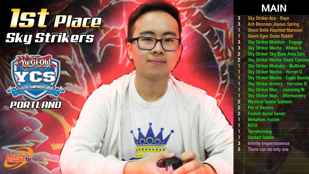 1st Place YCS Portland - FULL LIST - Brian Chen Explains His Sky Striker