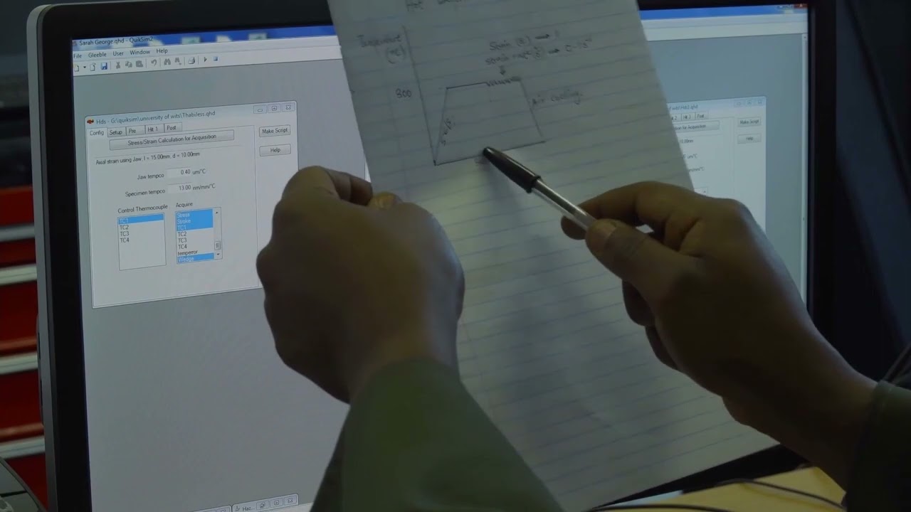 Thermomechanical tests using a Gleeble Part 4