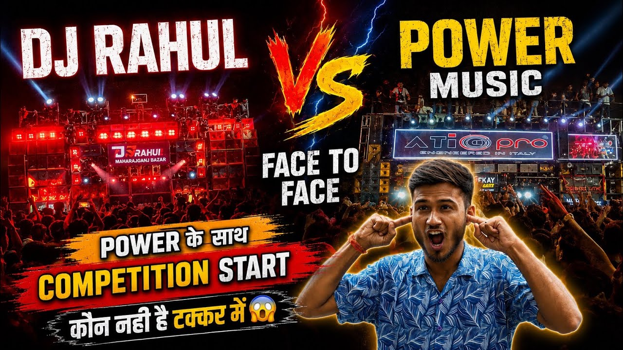 Power Music Vs Dj Rahul का Face To Face Competition Haridwar|| Power Music Vs Dj Rahul Competition 