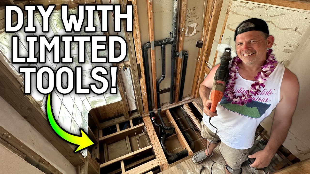 RENOVATING A TINY BATHROOM IN HAWAII!