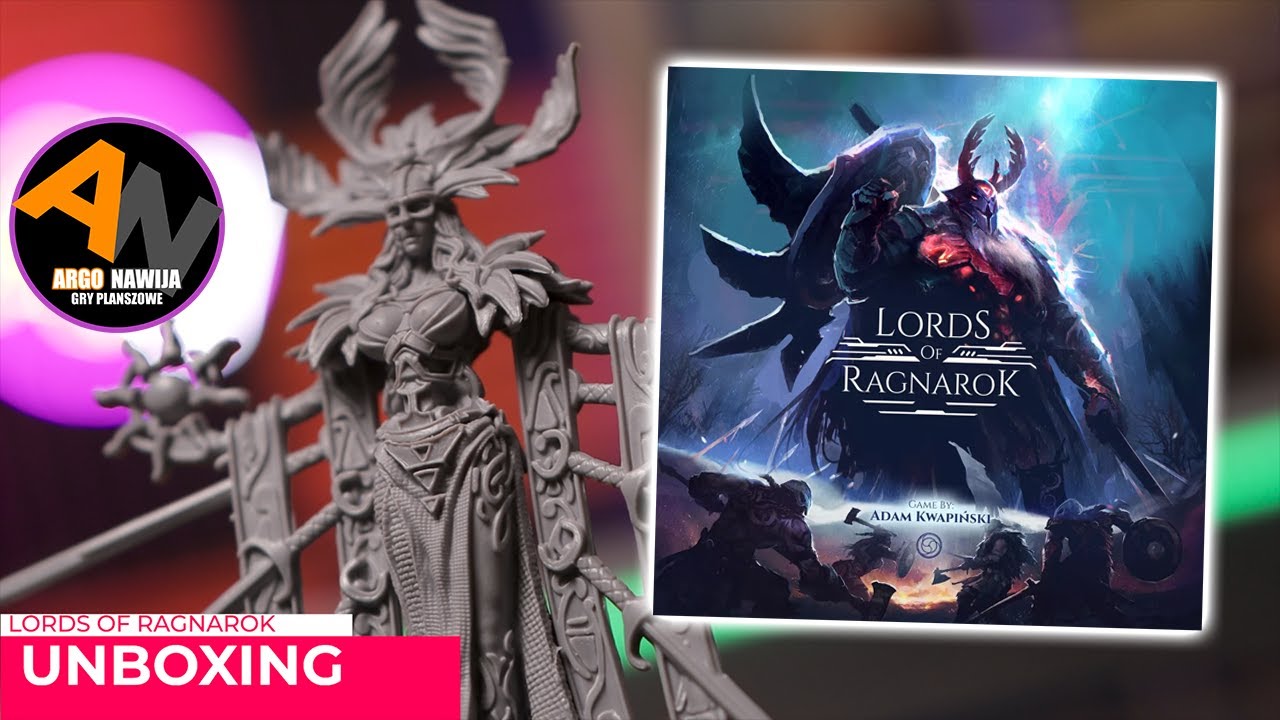Lords of Ragnarok | Cele Rozszerzone | Figurki terenu | Valk (Edycja Gamefound) | UNBOXING [2024]