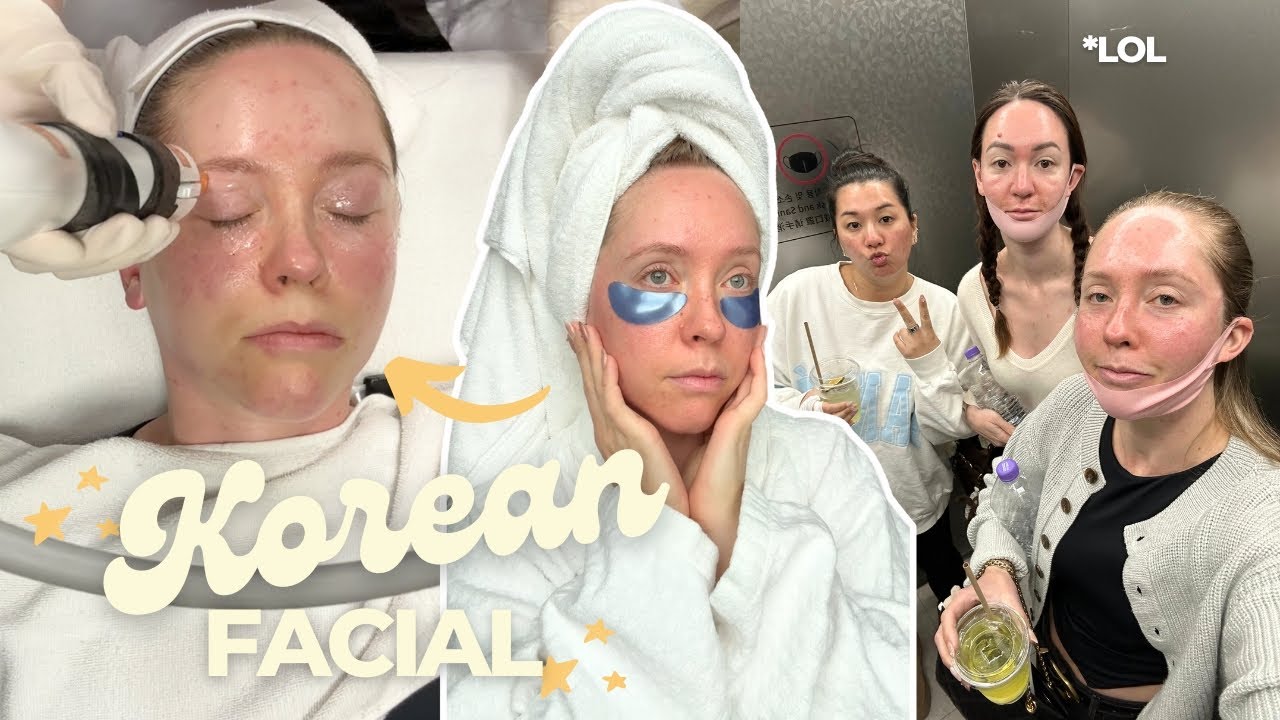 Getting A Korean Glow Up! Facials, Lasers + Botox!