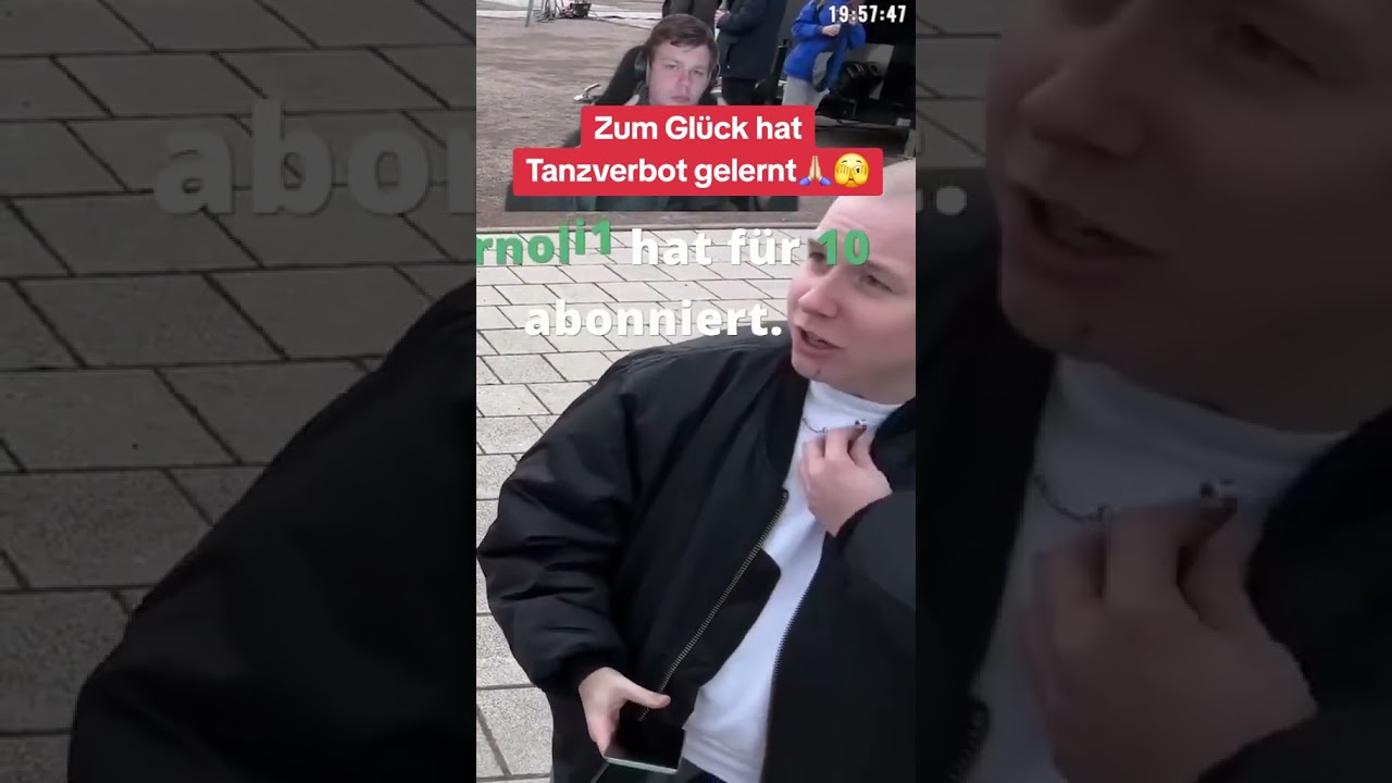 Tanzverbot macht nicht 2 mal den Fehler 😅🫢 #tanzverbot #twitch #clips
