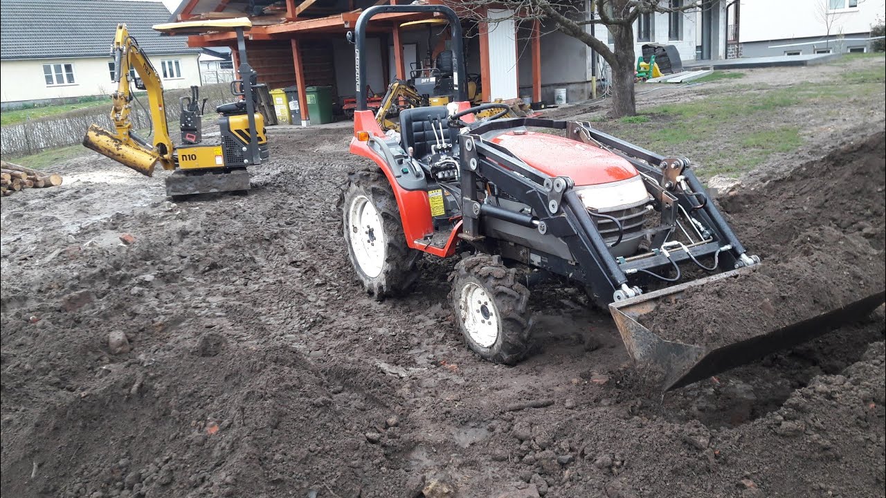 Yanmar AF16 Budowa ładowacza Testy