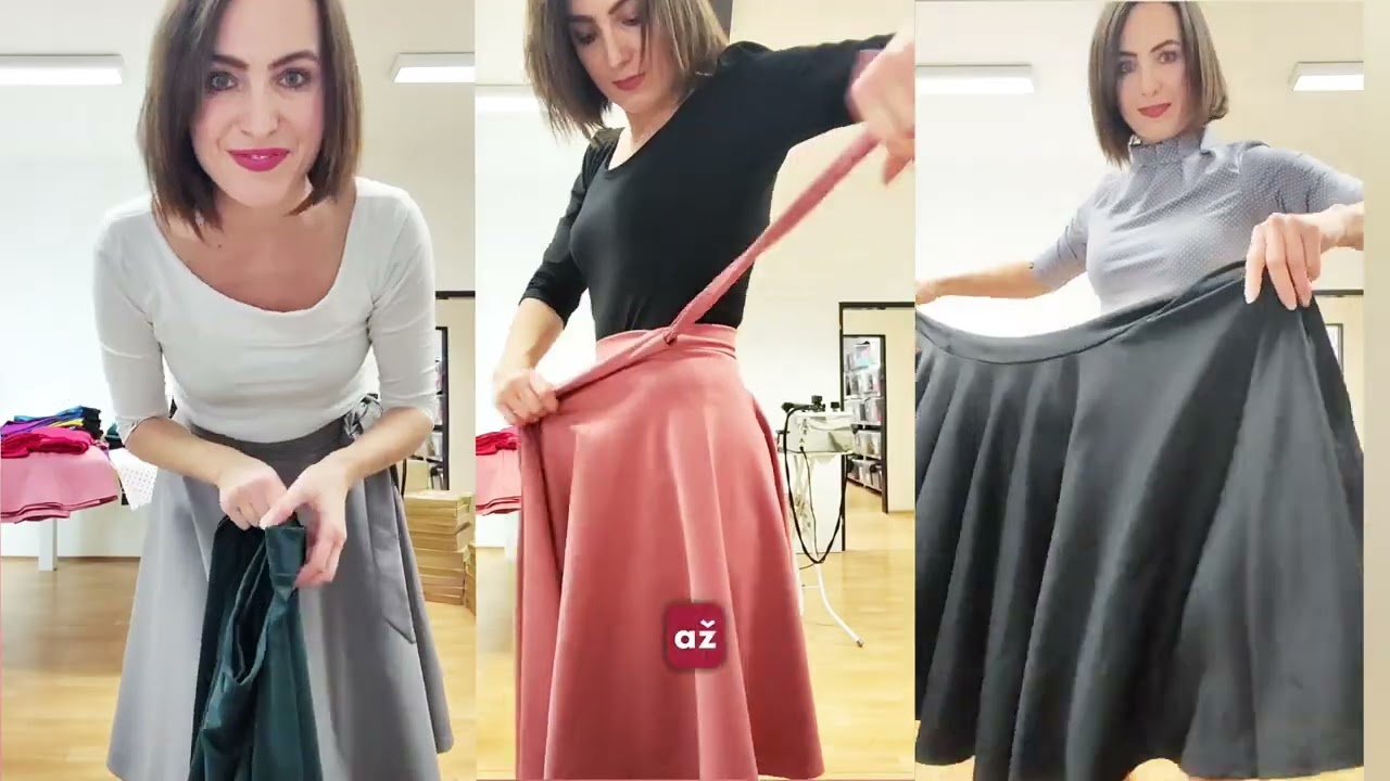 Zavinovac&iacute; sukně GRETA 👉 různ&eacute; barvy