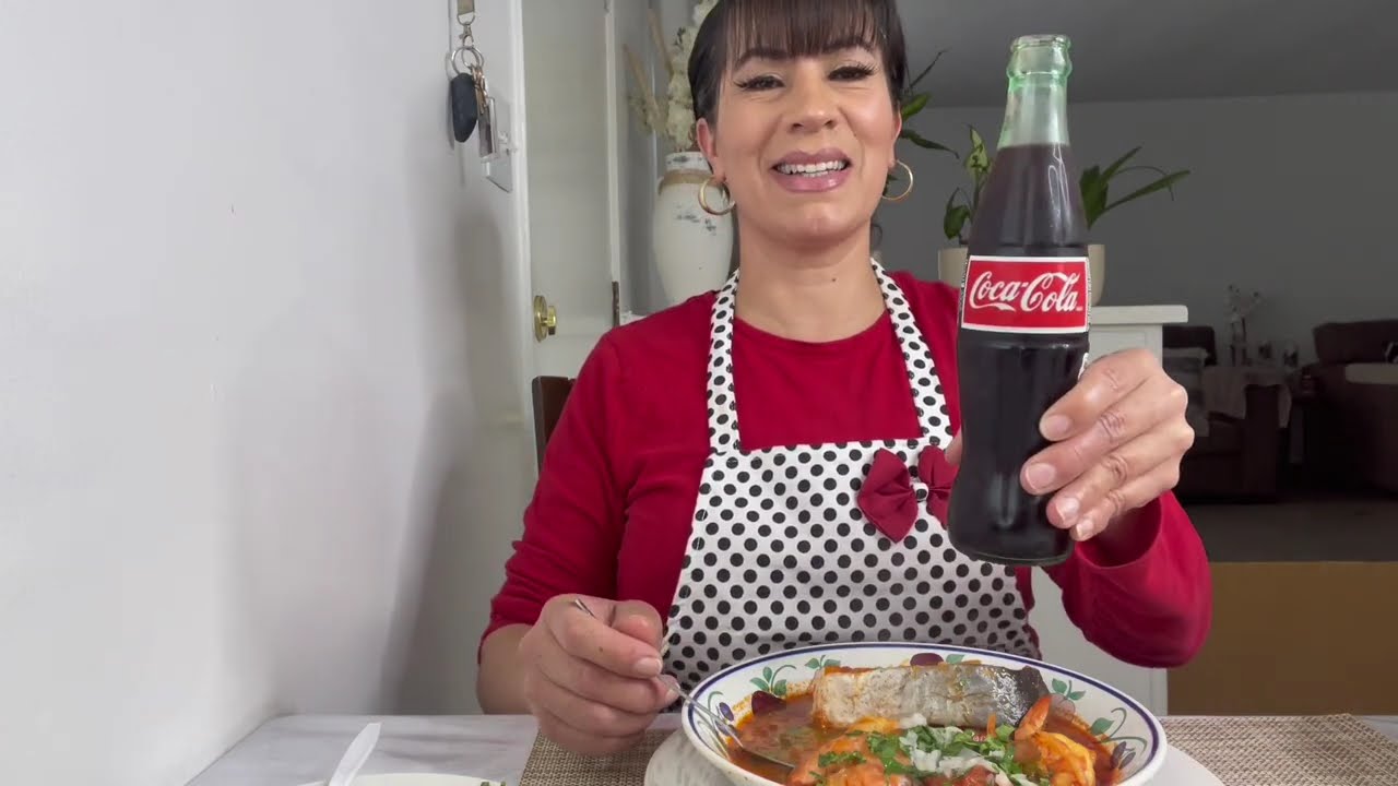 Caldo de CAMARON y PESCADO! 🐟- Facil y Sabroso 