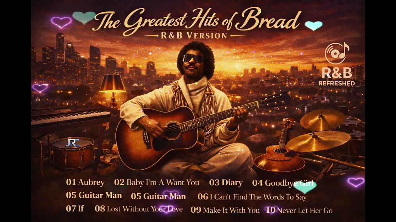 10 GREATEST HITS OF Bread | Timeless Love Song Classics (37-Minute Collection) | R&B Refreshed 🎶