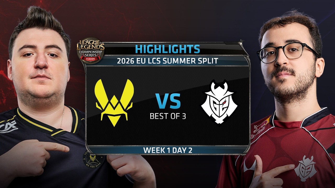 VIT vs G2 | HIGHLIGHTS | 2026 #LEC Summer - Week 1 Day 2 | Team Vitality vs G2 Esports