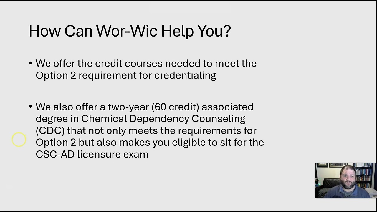 Understanding the State of Maryland&rsquo;s Alcohol and Drug Trainee (ADT) Credential