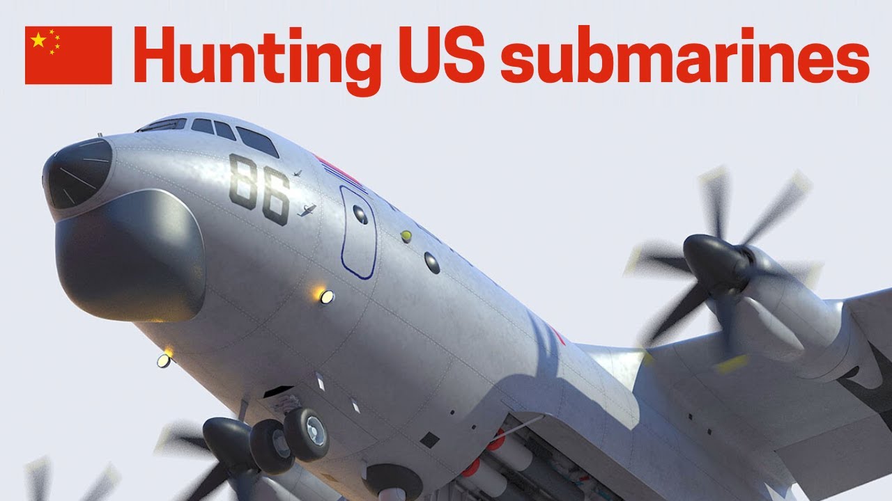 Hunting US submarines! This large Chinese aircraft is designed to do that and named the Y-8Q