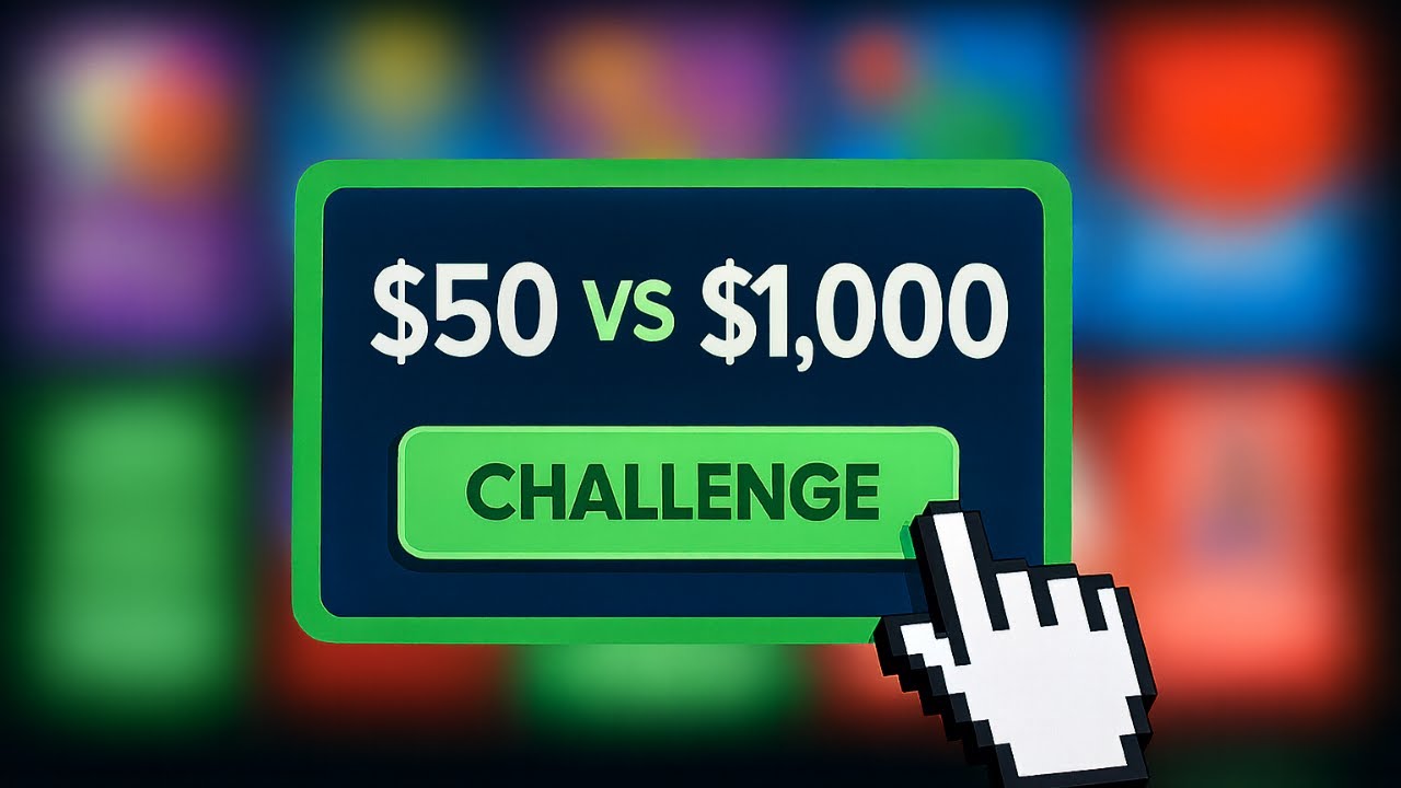 $50 vs $1,000 STAKE ORIGINALS Challenge