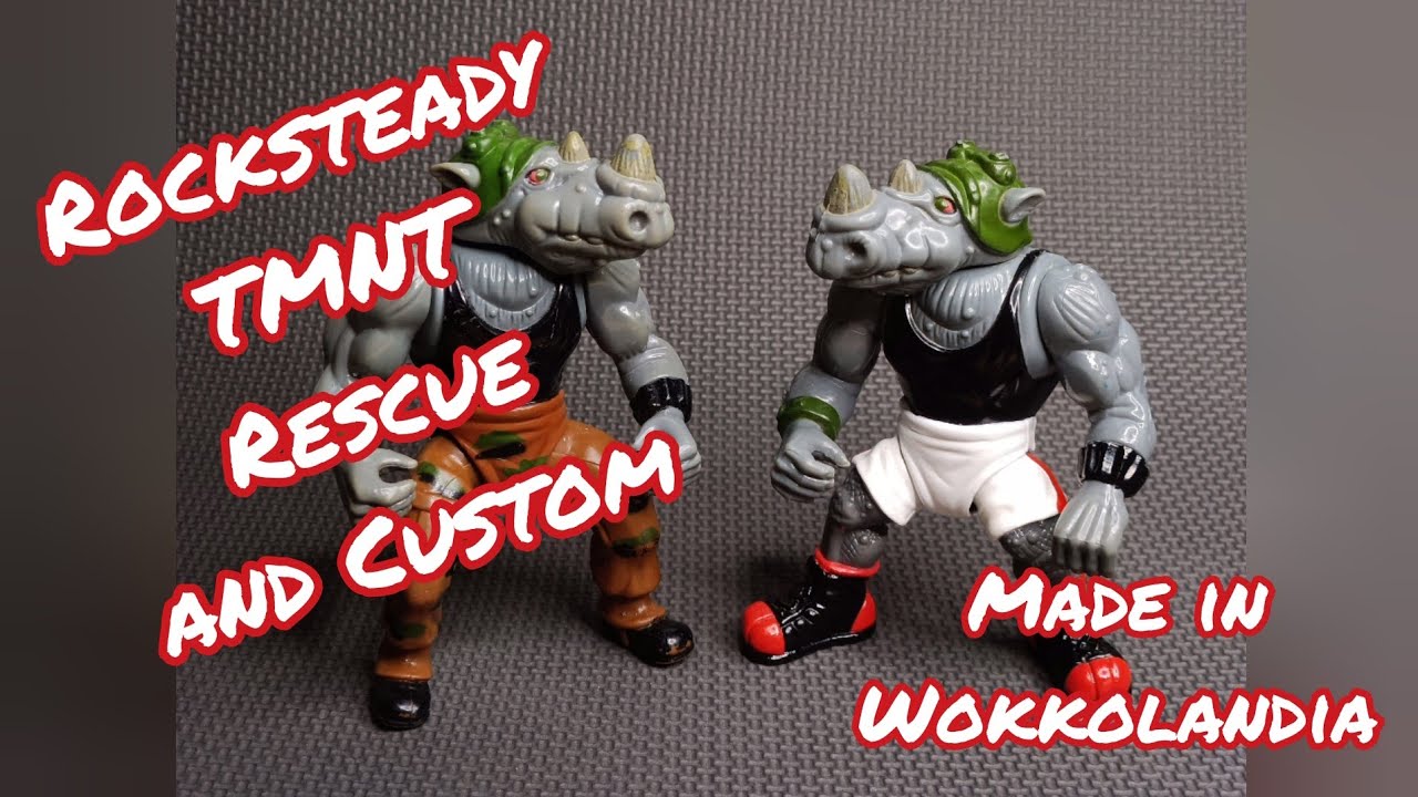 TMNT Rocksteady Rescue and Custom 53