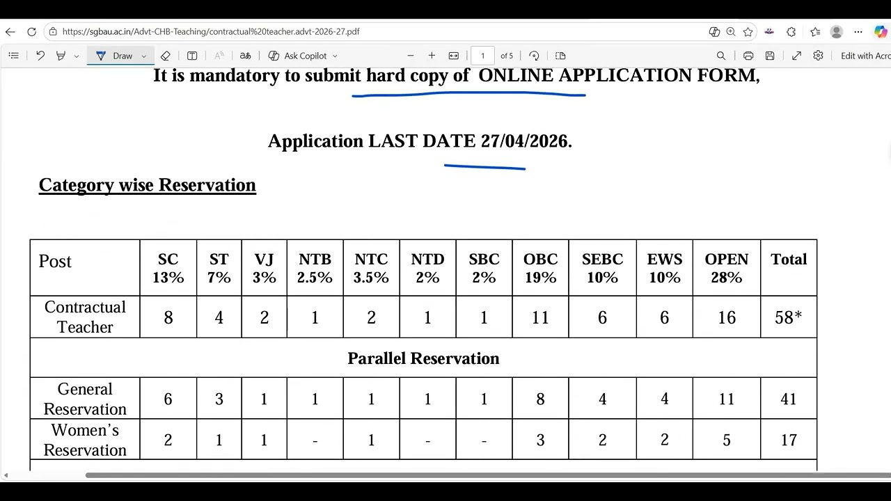 ASST PROFESSOR VACANCY 2026