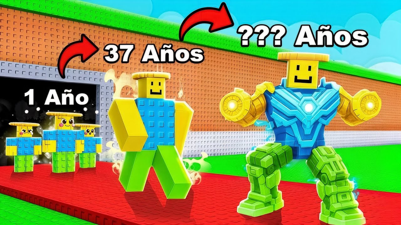 Mis Brainrots CRECEN DE 1 A&Ntilde;O a 99 A&Ntilde;OS en Steal a Brainrot..