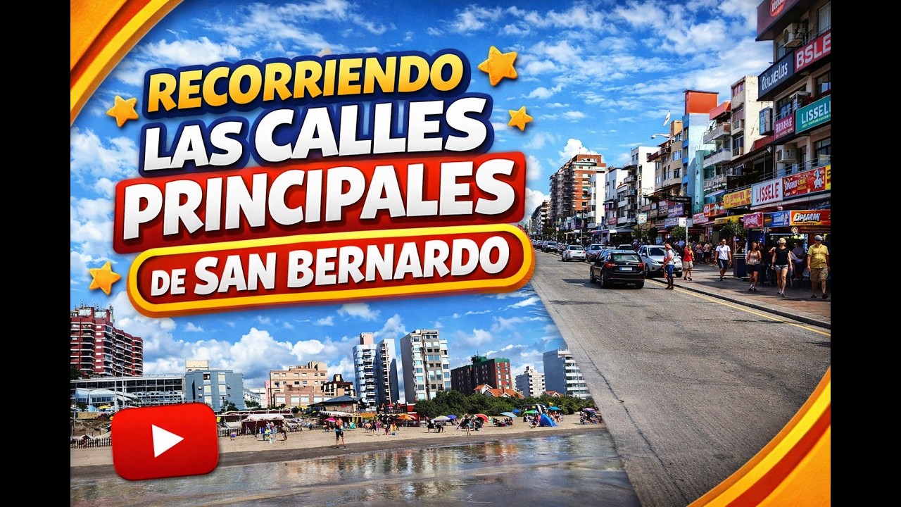 🚶‍♂️ Tour por San Bernardo 2026 | Chiozza + Av. San Bernardo + Costanera en vivo