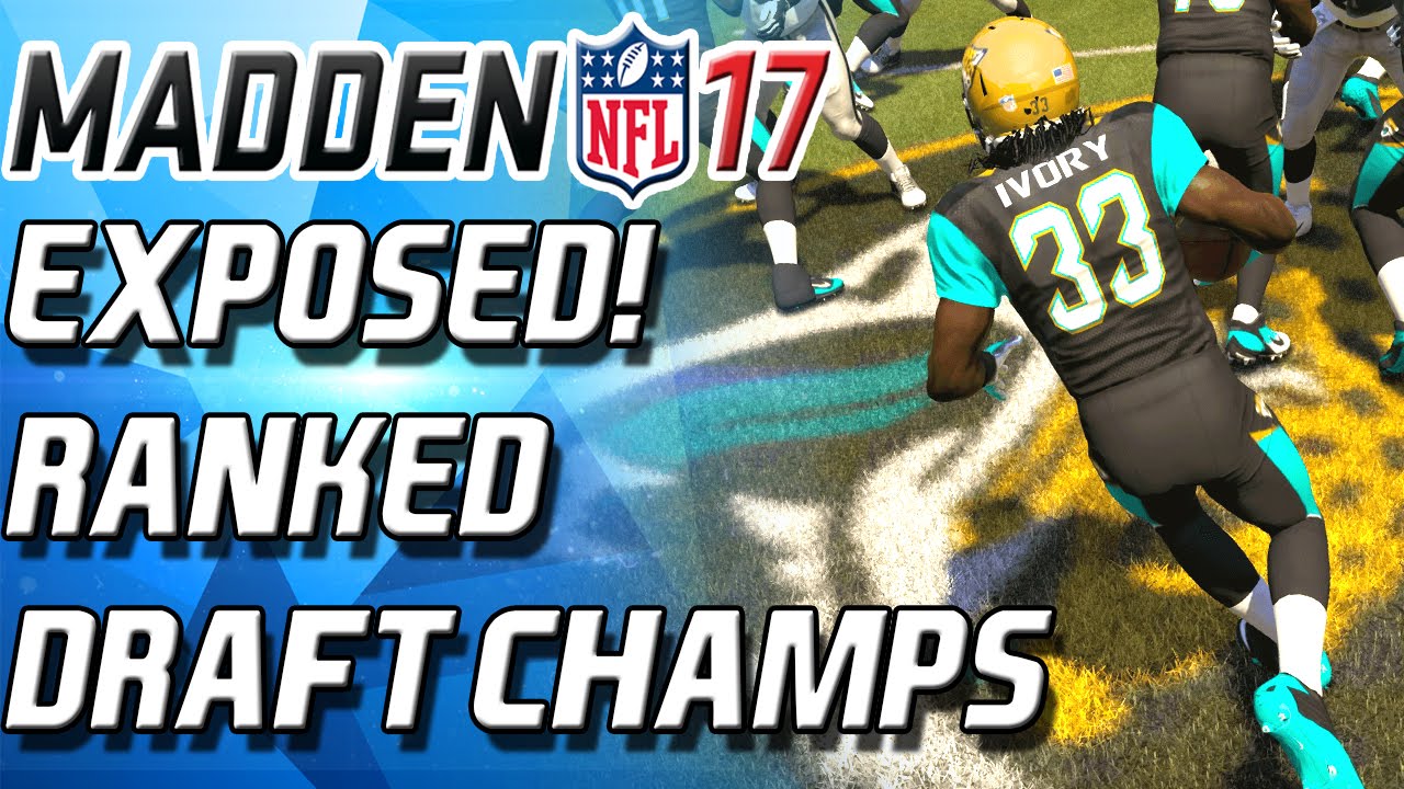 I GOT EXPOSED! WORST DRAFT! RANKED DRAFT CHAMPS! - Madden 17