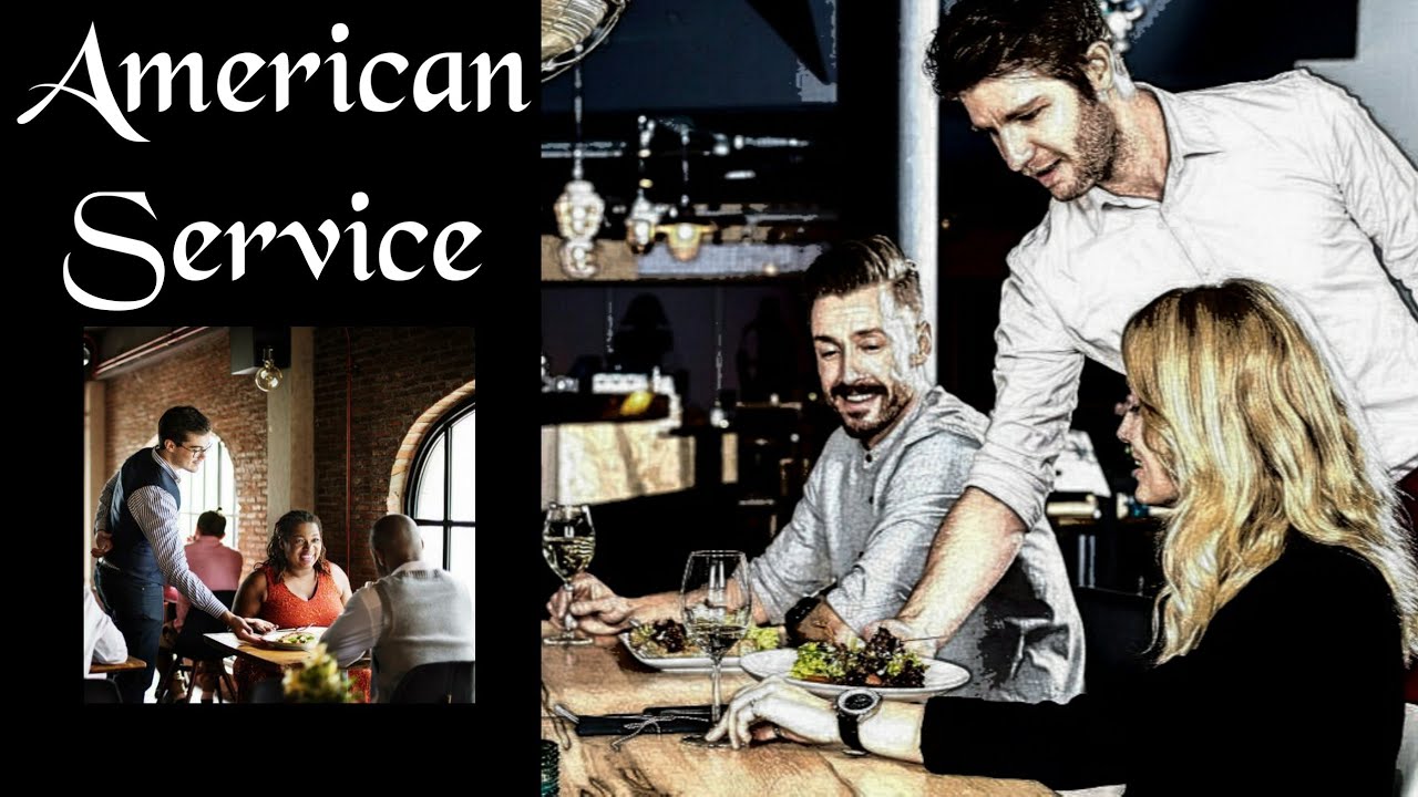 American Service in Restaurant  @HospitalityDoodle