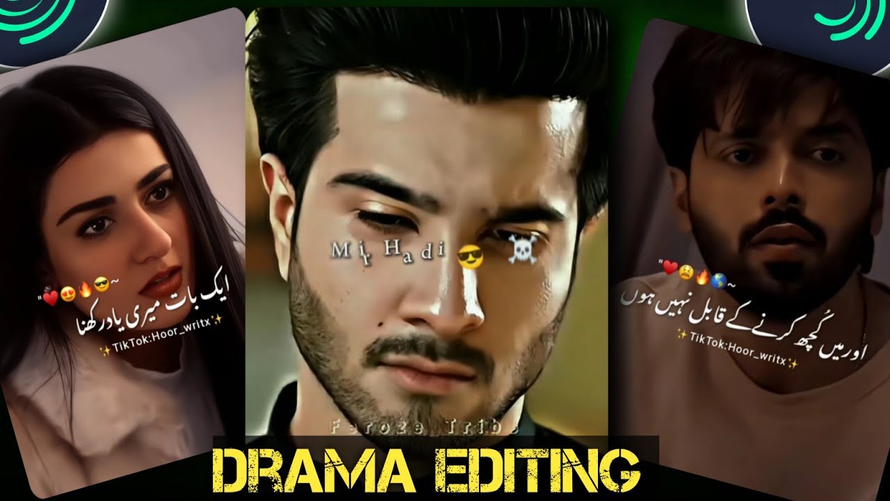 How To Edit Drama Clips Video For TikTok | Drama Scene Video Editing||No Copyright 